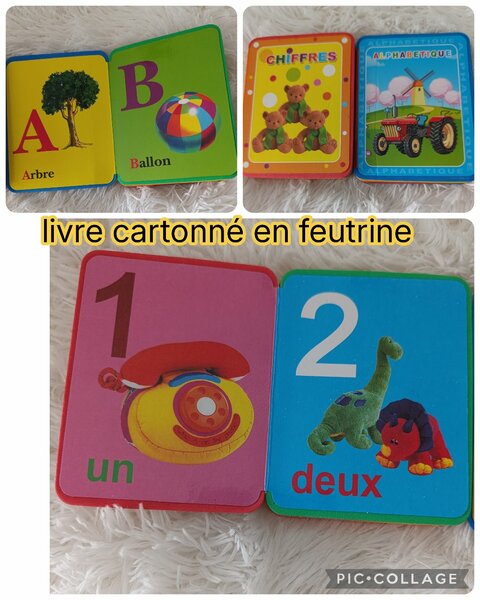 Livre en cartonéducatif Enfant