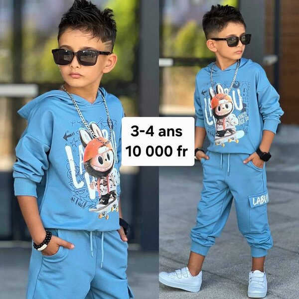 Ensembles jogging labubu coton