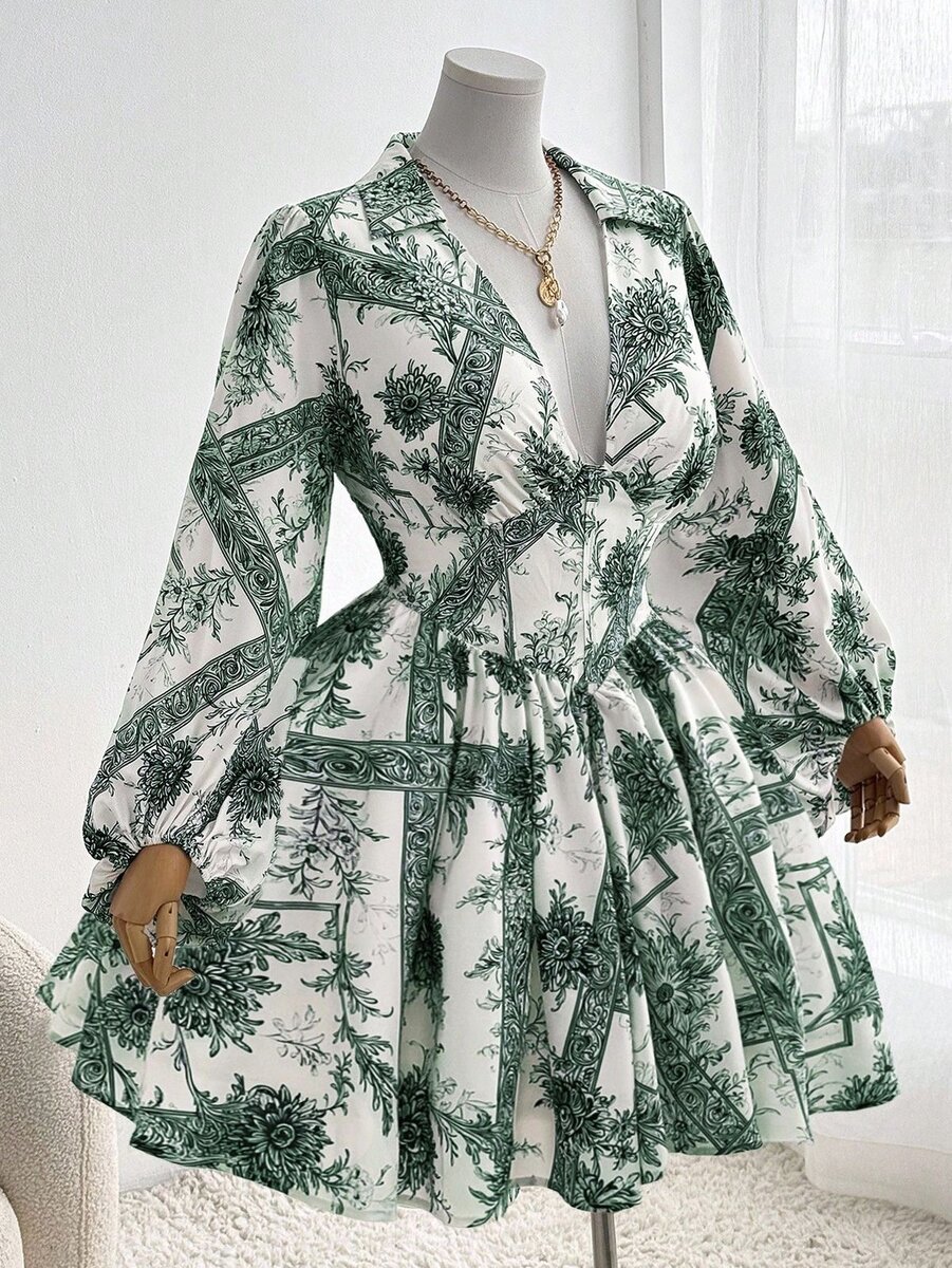 Robe fleurie élégante pour femme