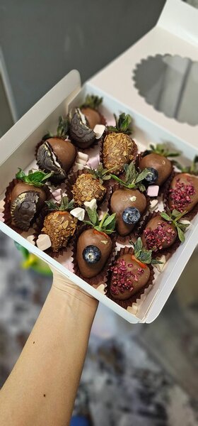 Клубника в шоколаде