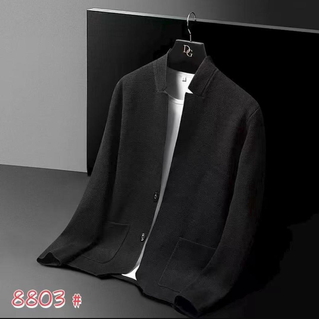 Cardigan homme chic noir