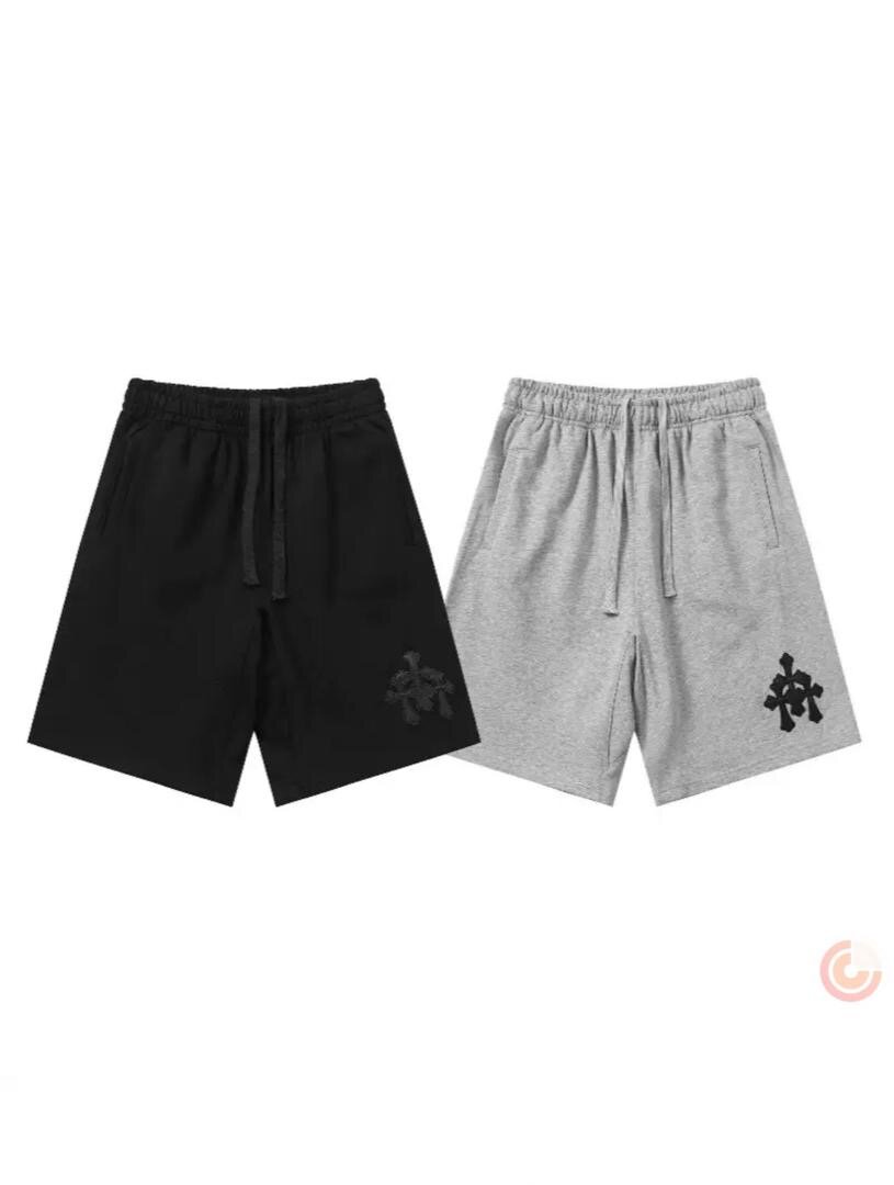 Shorts homme décontractés avec broderie