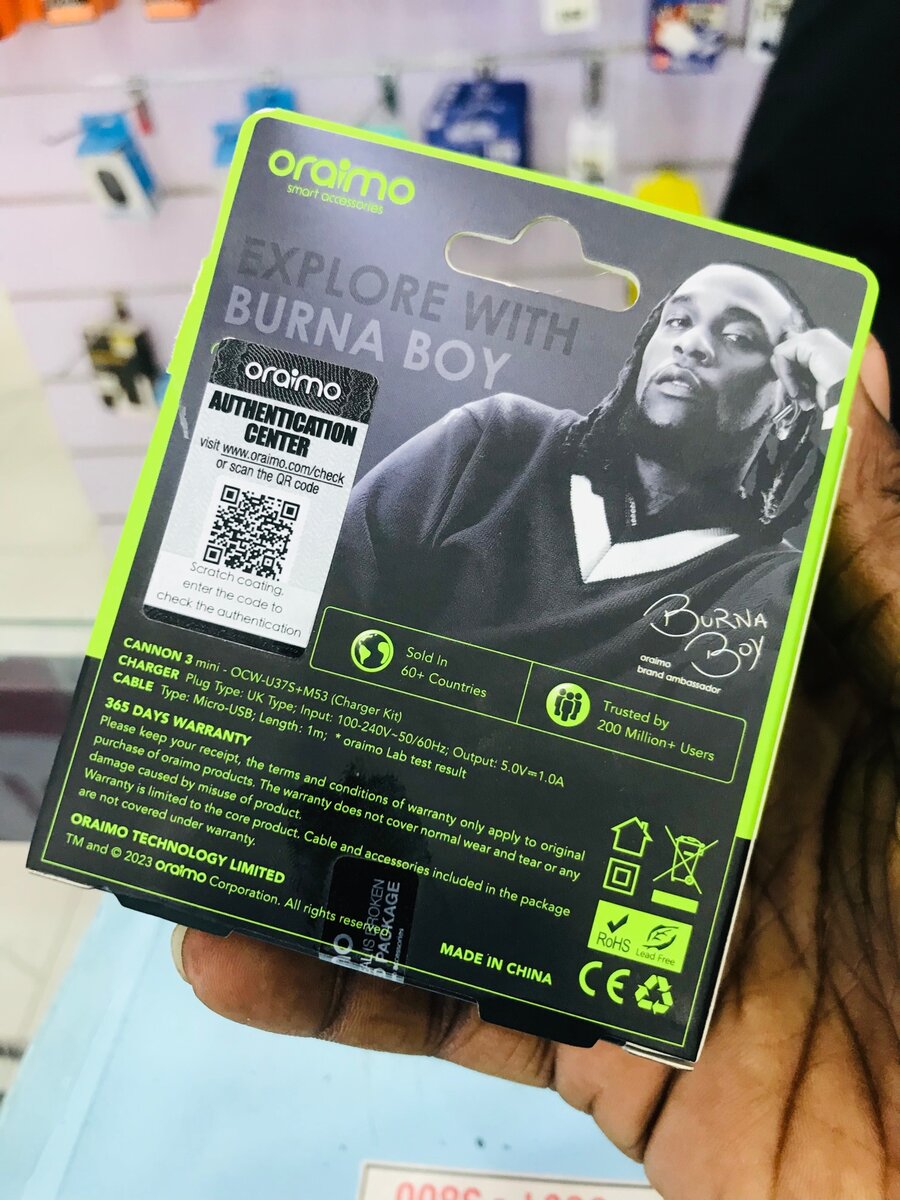 Oraimo Genuine Charger