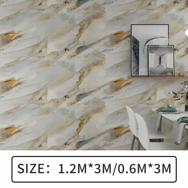 Autocollants Muraux Marbre PVC