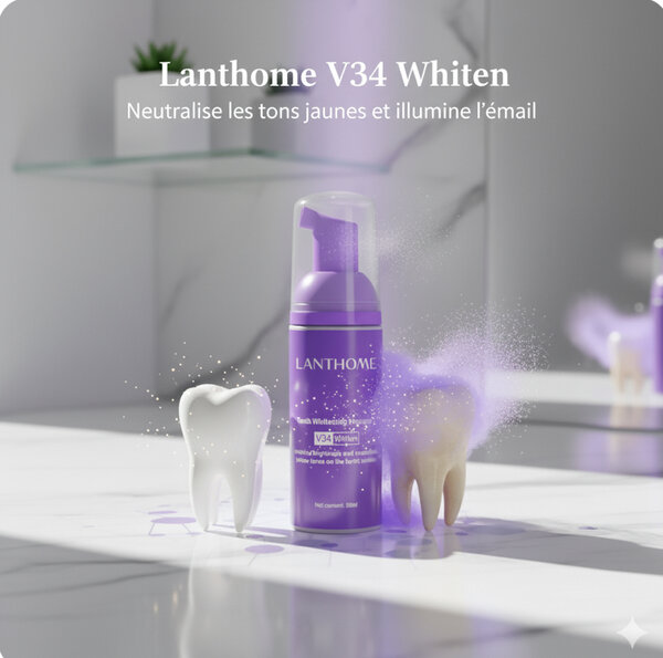 Mousse Blanchissante LantHome V34