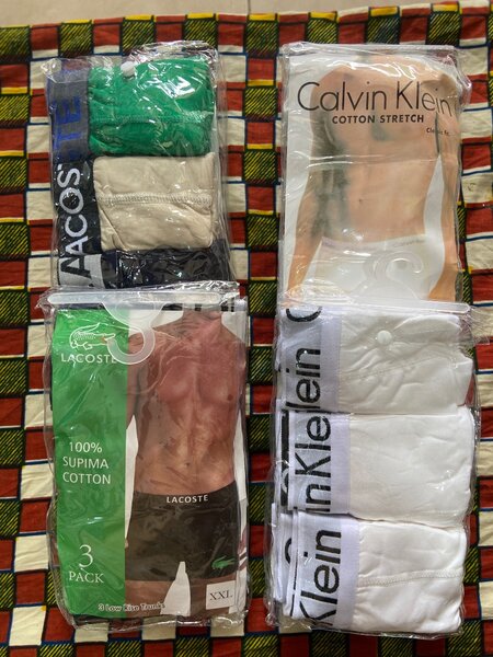 Lot de 4 boxers en coton