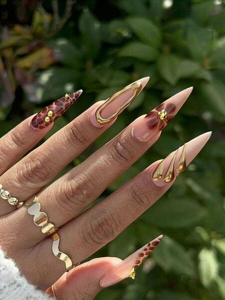 Ongles Art Design Épais Luxe