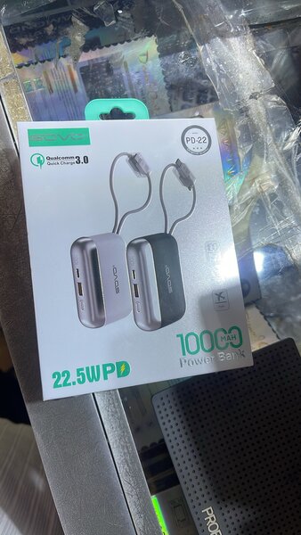 Power Bank 10000mAh avec PD 22.5W