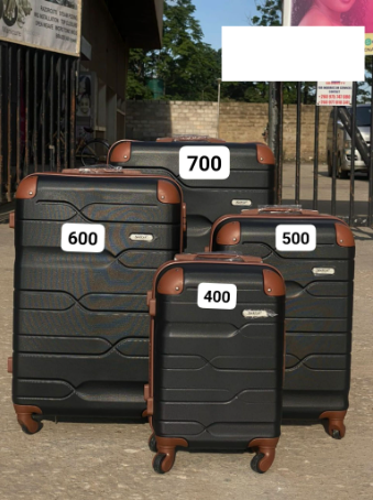 suitcases of different sizes
