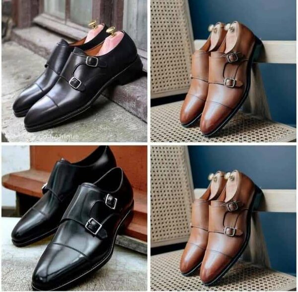 Chaussures élégantes en cuir homme