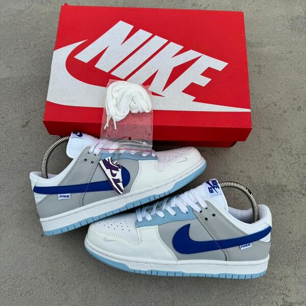 Baskets Nike Dunk Low Bleu