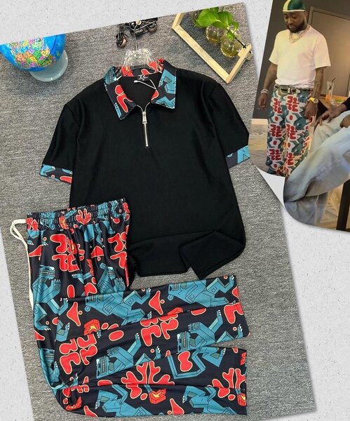 Ensemble de vêtements imprimé tendance