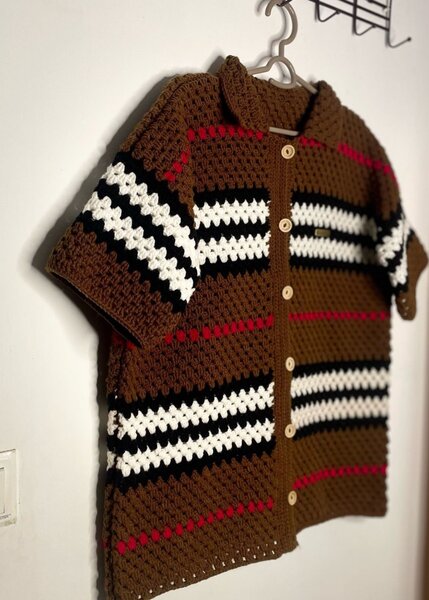 Crochet unisex shirt