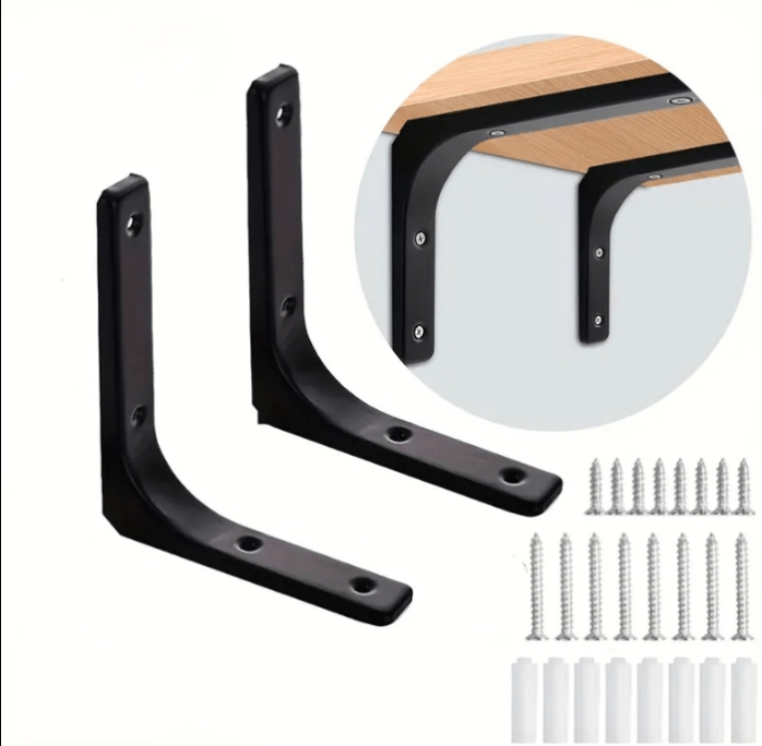 Équerre de support pour étagère murale