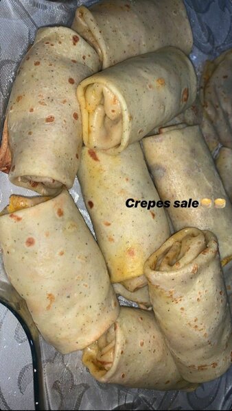Crêpes salées faites maison