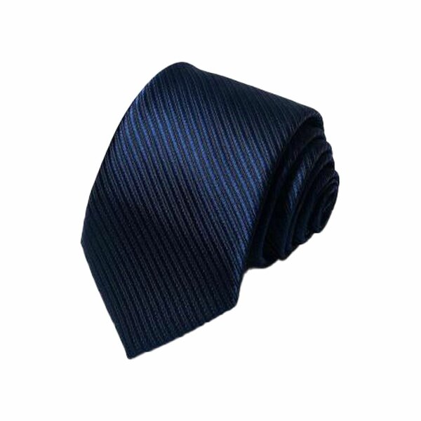 Cravate bleu nuit pour homme