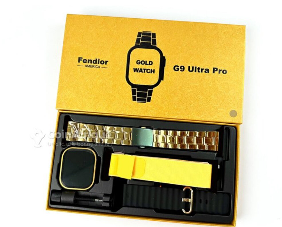 Montre connectée or G9 Ultra Pro