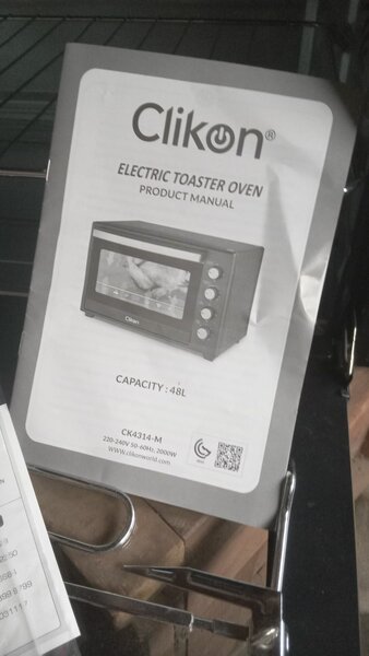 Electric oven 48ltrs