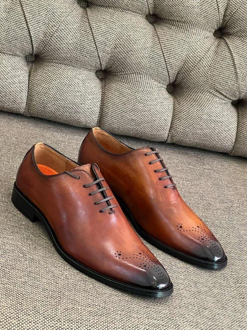 Chaussures Richelieu en cuir