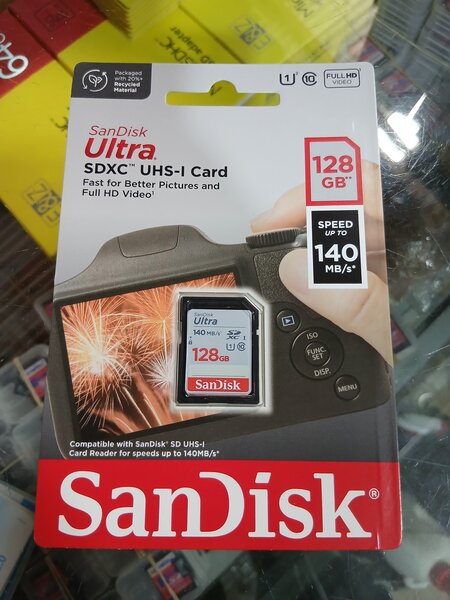 Carte SD SanDisk 128GB