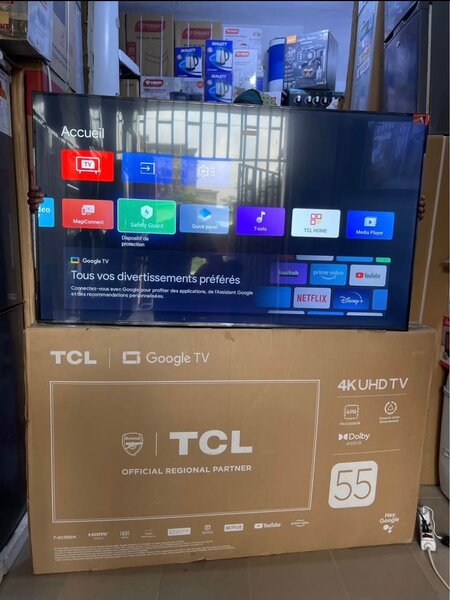 TCL 55'' 4K UHD TV Google TV