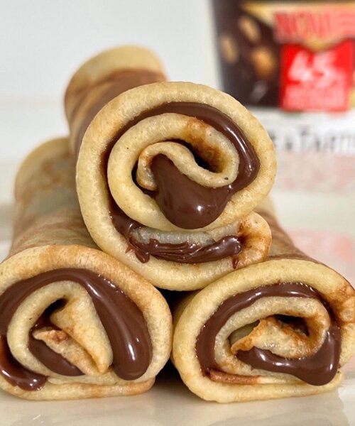 Crêpes au chocolat Nutella
