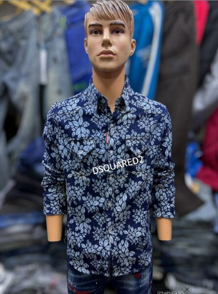 Chemise Florale Homme Dsquared2