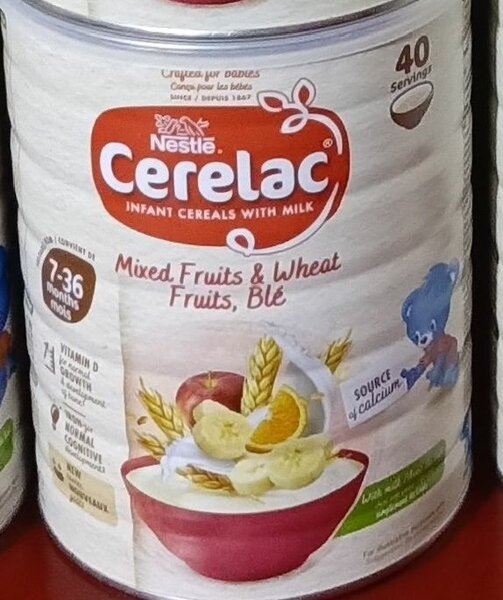 Cerelac 1kg fruits, blé