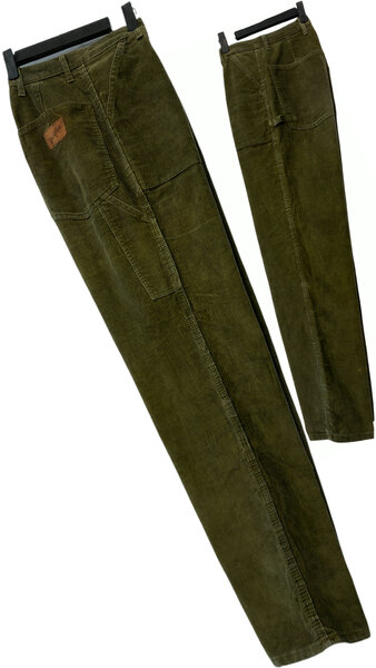Pantalon cargo en velours