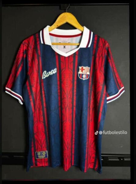Maillot de football rétro Barça