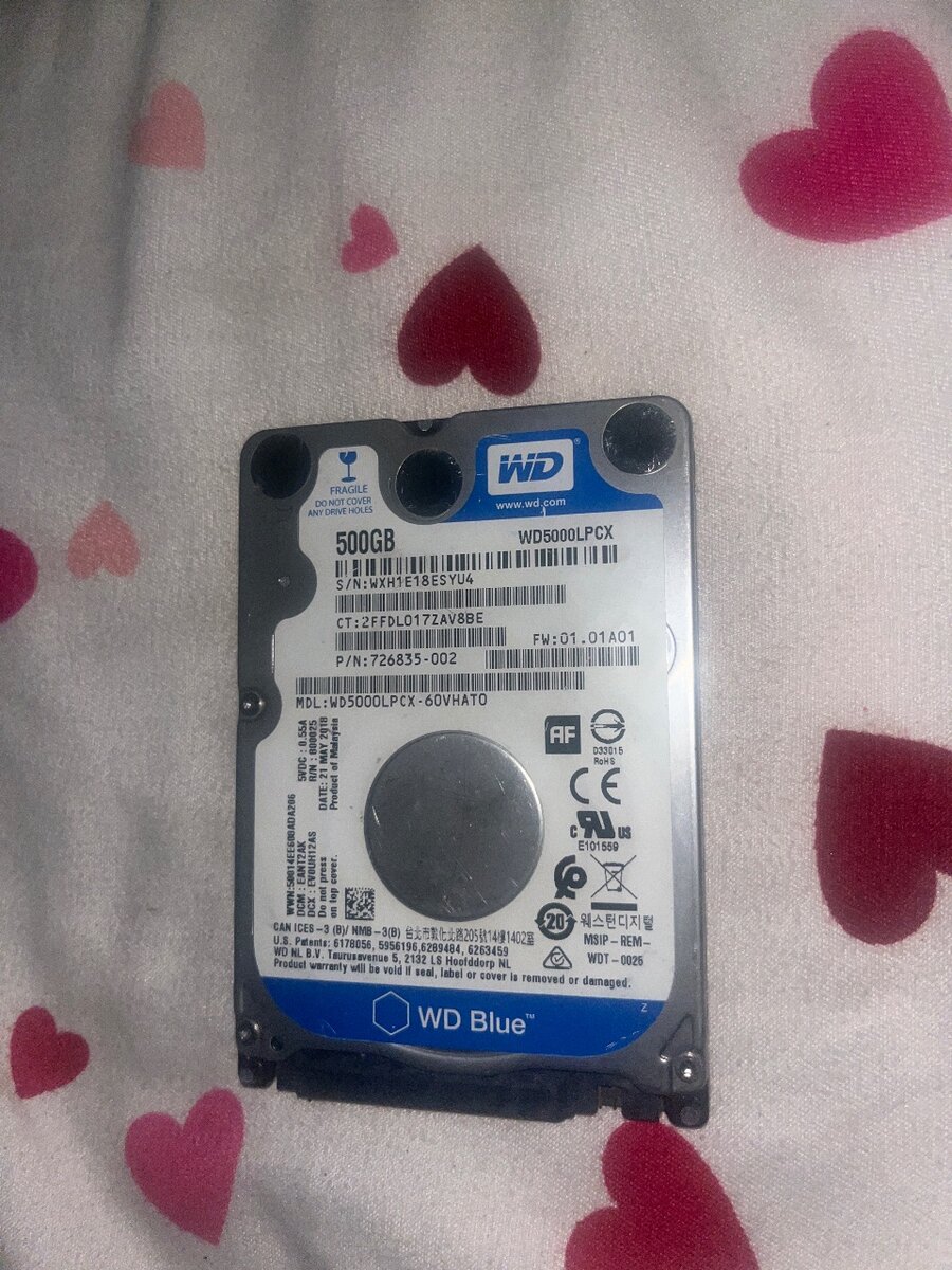 Disque Dur Interne 500GB WD Blue