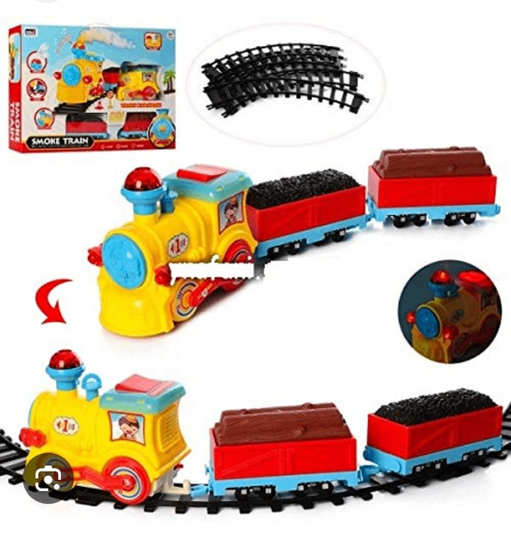 Train électrique fumée pour enfants