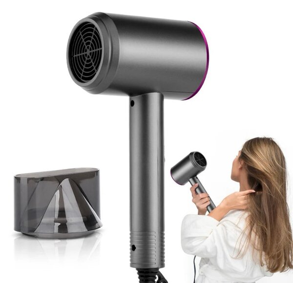 Sèche-cheveux électrique portable à ions négatifs, Sèche-che