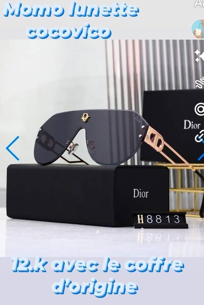 Lunettes de soleil Dior élégantes