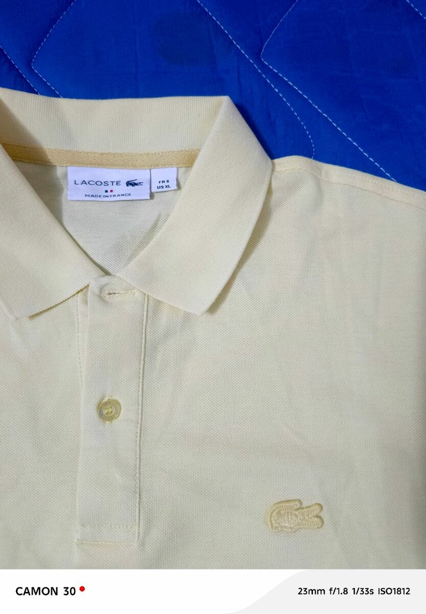Polo Lacoste Classique Beige