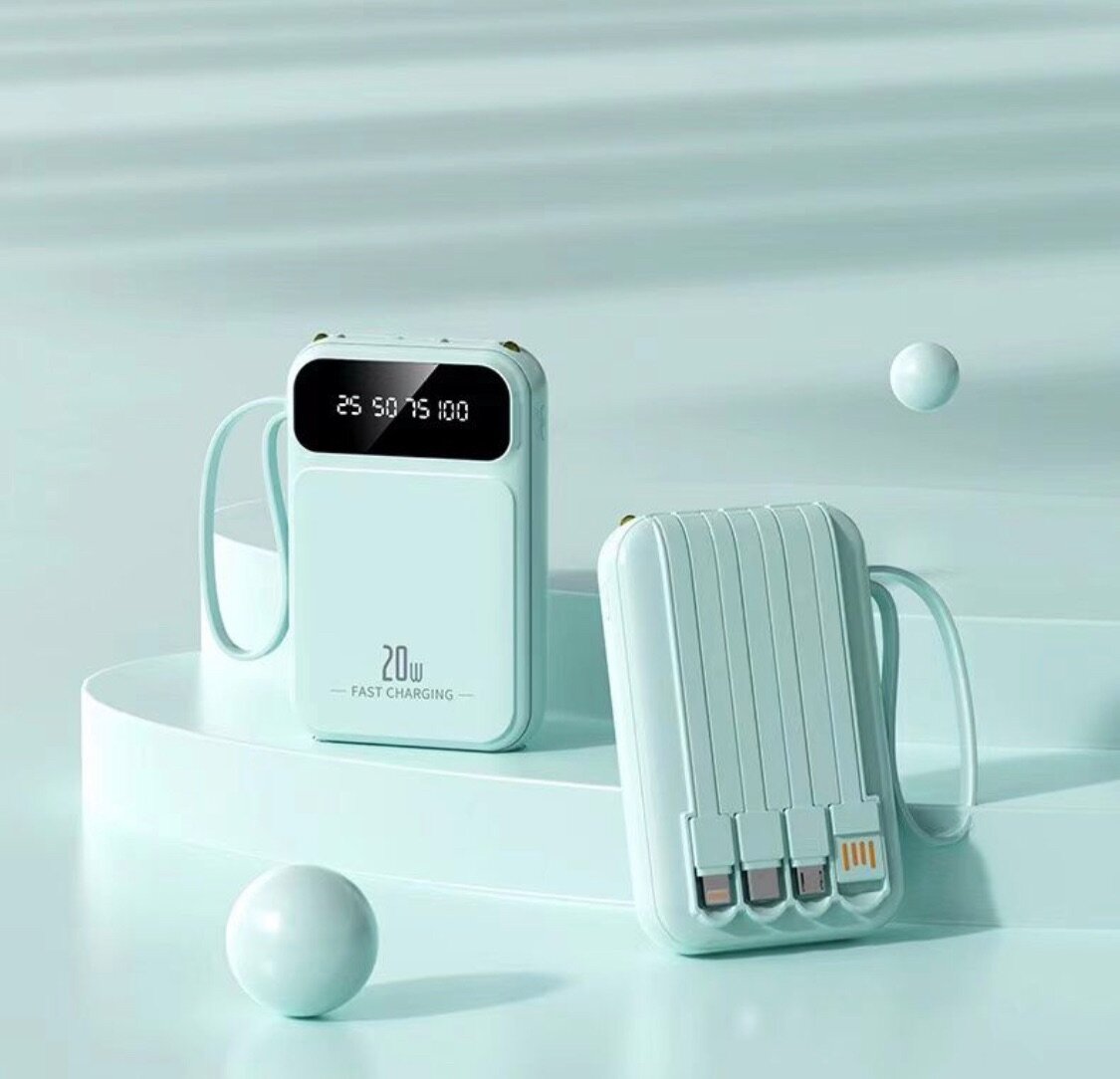 20000mAh Self wired Power bank