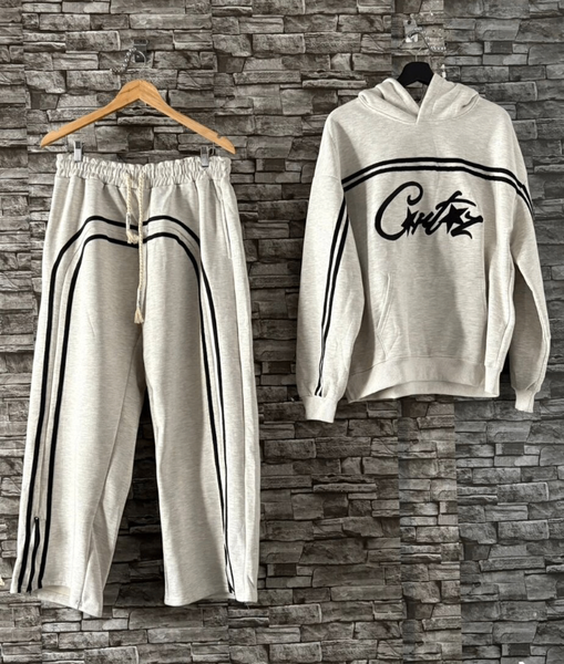 Ensemble survêtement Crew gris
