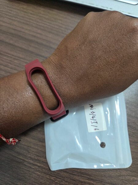 Bracelet montre silicone rouge