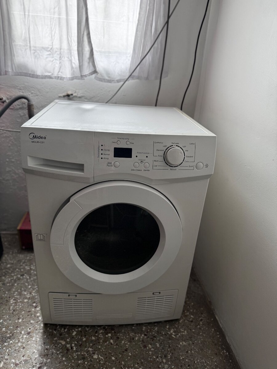 8kg Midea washing machine drye