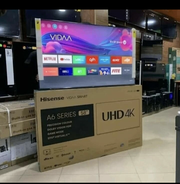 TV Hisense VIDAA 58" UHD 4K