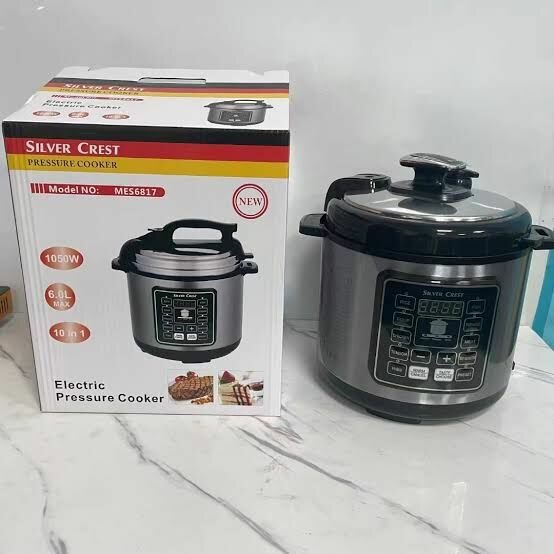 All digital Silver crest pressure cooker ( 6L)