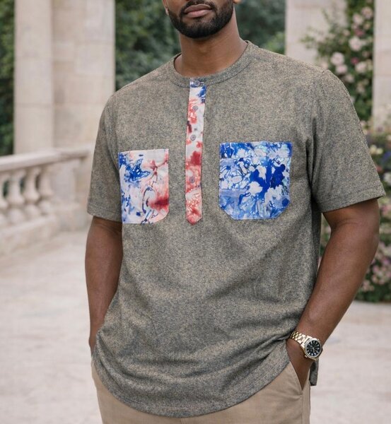 T-shirts homme imprimés colorés