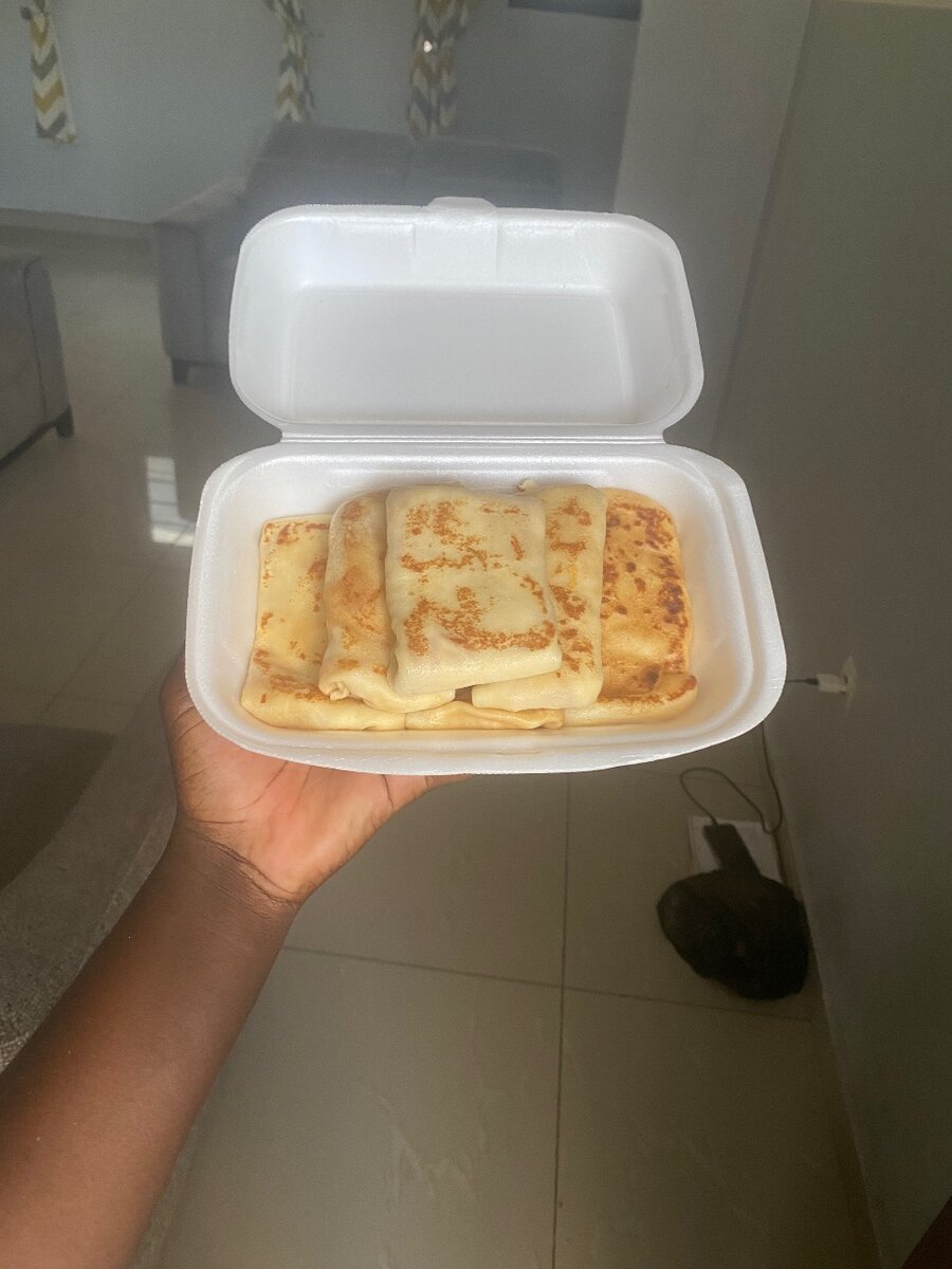 Crêpes jambon fromage
