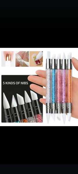 Pinceaux Silicone Nail Art