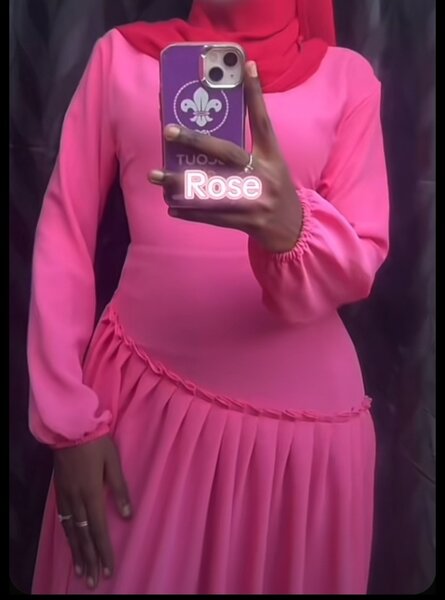 Robe élégante longue Hijab