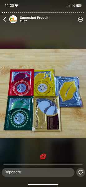 Patchs hydratants pour lèvres