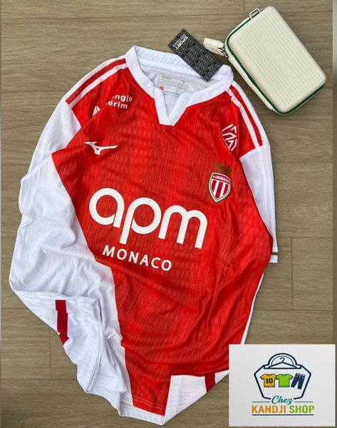 Maillot de foot Monaco rouge