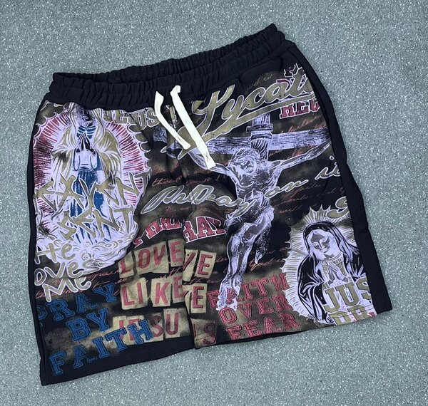 Shorts homme imprimé graphique
