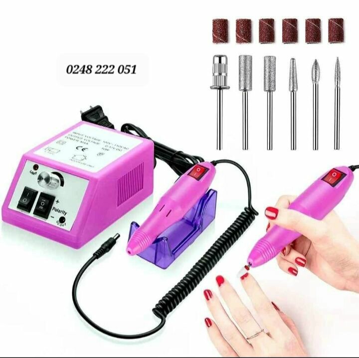 Professional nail drill filing machine