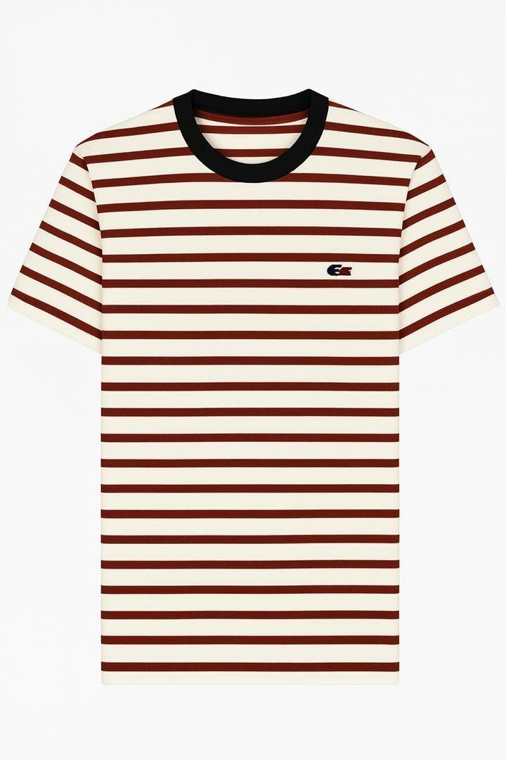 T-shirts rayés en coton